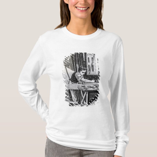 Camiseta El carpintero (Anverso)
