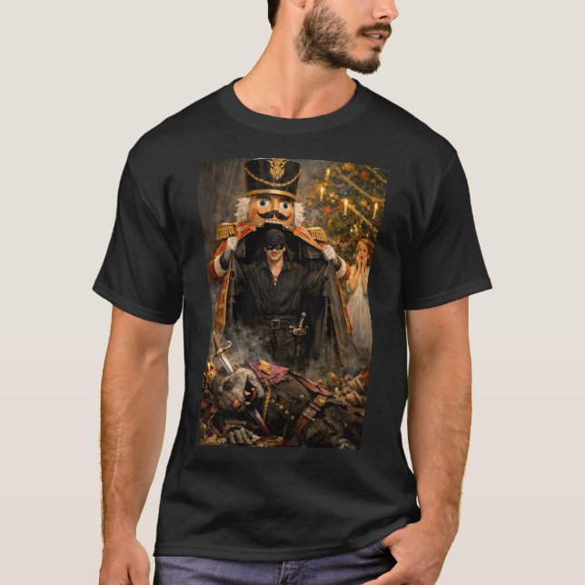 Camiseta El Cascanueces es El hombre de negro (Anverso)