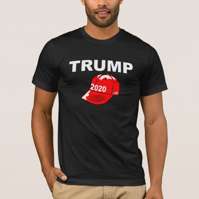 Camiseta El casquillo del rojo del triunfo 2020 reelige a (Anverso)