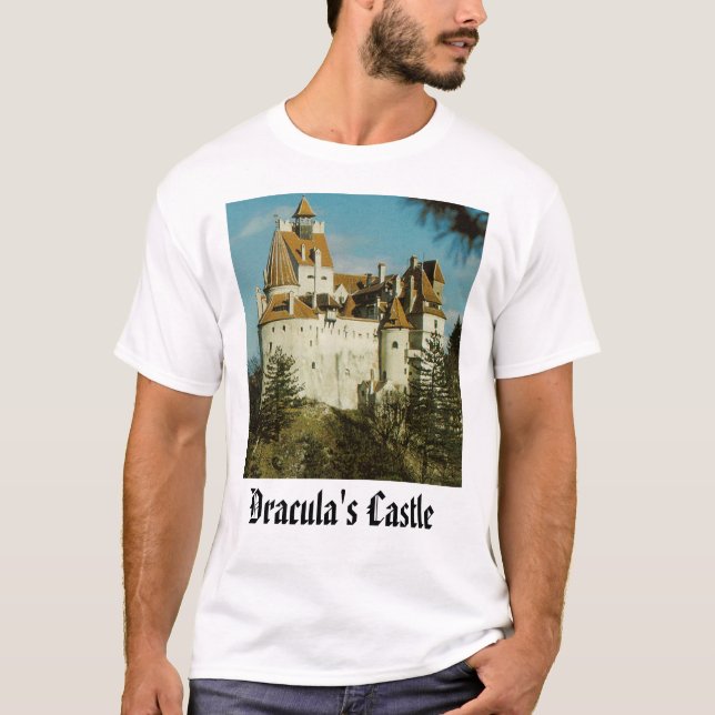 Camiseta El castillo de Drácula, el castillo de Drácula (Anverso)