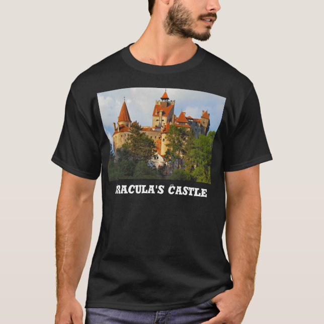 Camiseta El castillo de Drácula, salvado, Transilvania (Anverso)