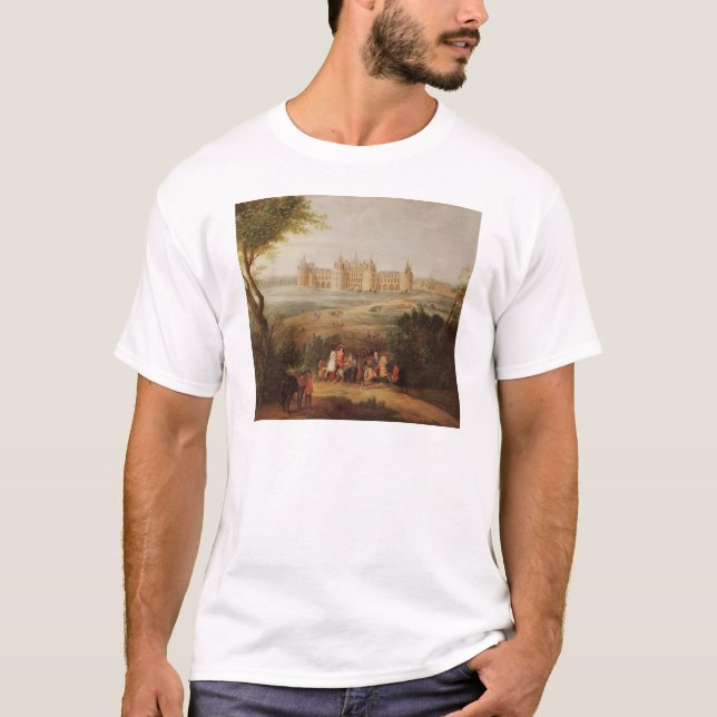 Camiseta El castillo francés de Chambord, 1722 (Anverso)
