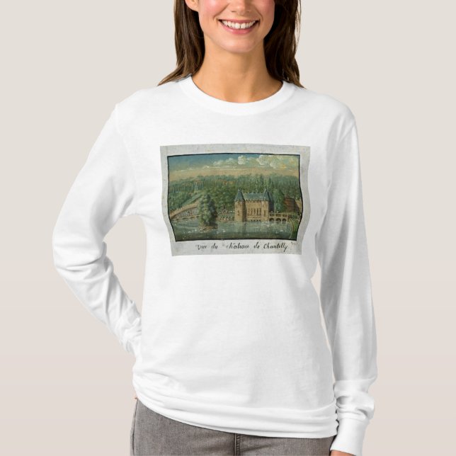 Camiseta El castillo francés de Chantilly (Anverso)
