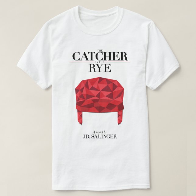 Camiseta El catcher de la novela de centeno (Diseño del anverso)