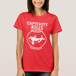 Camiseta El cautiverio mata a las orcas