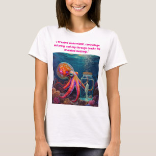 Camiseta "El cautivo silencioso de los océanos" - Retrato d
