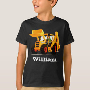 Camiseta El cavador amarillo conocido de encargo del niño