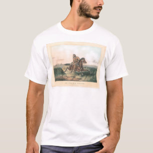 Camiseta El cazador de la pradera: "Uno frotado hacia