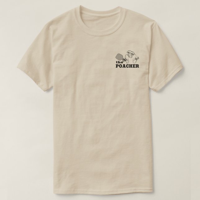Camiseta El cazador furtivo (Diseño del anverso)