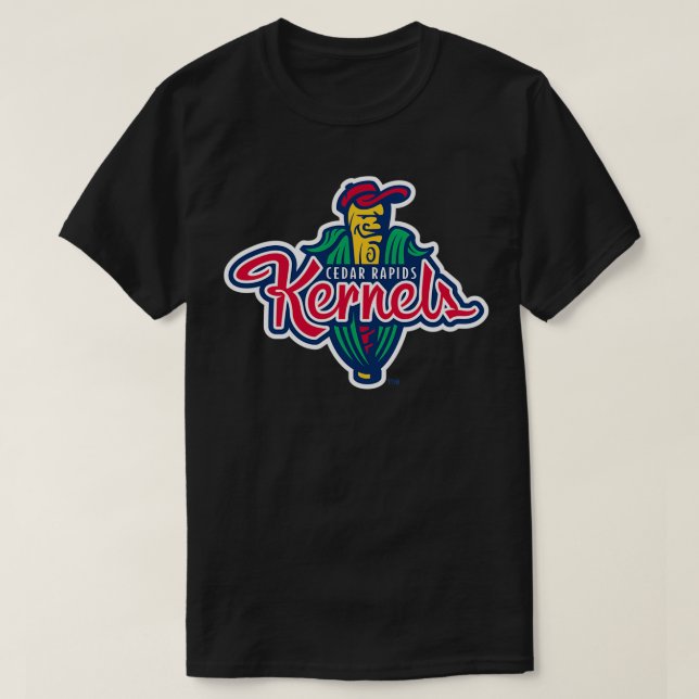 Camiseta El Cedar Rapids Kernels (Diseño del anverso)
