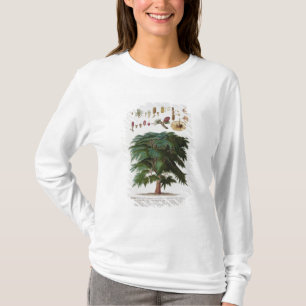 Camiseta El cedro, grabado por Juan Jacobo Haid (1704-67)
