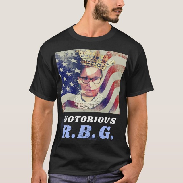 Camiseta El célebre RGB Ruth Bader Ginsburg Feminist Politi (Anverso)