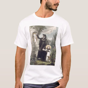 Camiseta El cementerio de Pere Lachaise, impreso por