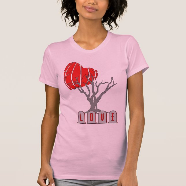 Camiseta El cementerio del amor (Anverso)