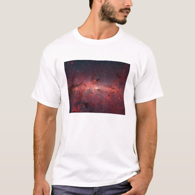 Camiseta El centro de la galaxia Vía Láctea (Anverso)