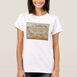 Camiseta El cerco de Atenas en 1827, del ilustrado hola