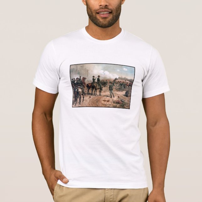 Camiseta El cerco de Atlanta -- Guerra civil (Anverso)