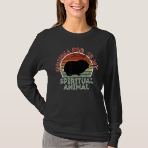 Camiseta El cerdo guineano es mi animal divertido espiritua