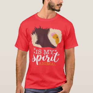 Camiseta El cerdo guineano es mi animal espiritual...