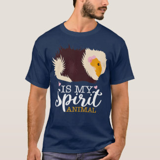 Camiseta El cerdo guineano es mi animal espiritual, niños, 
