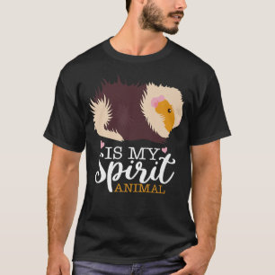 Camiseta El cerdo guineano es mi animal espiritual, niños,