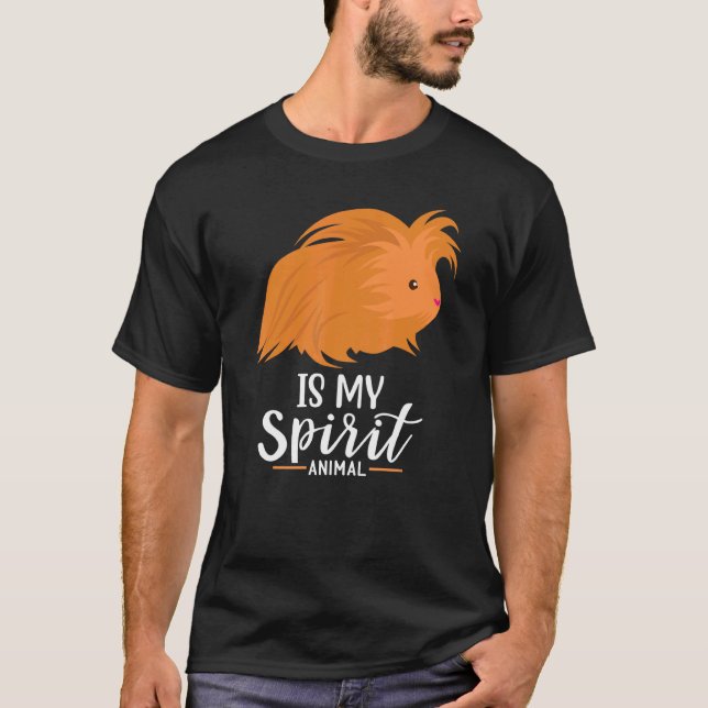 Camiseta El cerdo guineano es mi animal espiritual, niños d (Anverso)