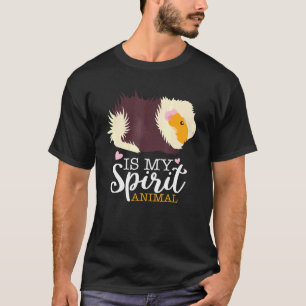 Camiseta El cerdo guineano es mi animal espiritual, niños d