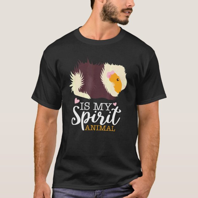 Camiseta El cerdo guineano es mi animal espiritual, niños d (Anverso)