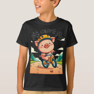 Camiseta El cerdo no puede volar.