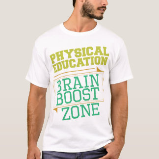 Camiseta El cerebro del PROFESOR de la EDUCACIÓN FÍSICA