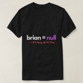 Camiseta El Cerebro Es Igual A Un Programador Divertido Nul