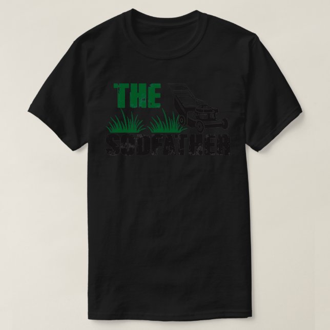 Camiseta El Césped de hierba de hierba de Sodfather Que Ale (Diseño del anverso)