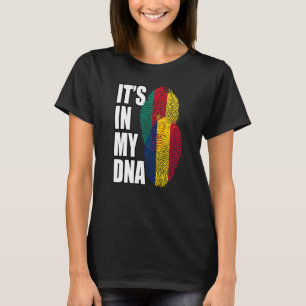 Camiseta El Chad Y El Camerún Mezclan El Patrimonio De La B
