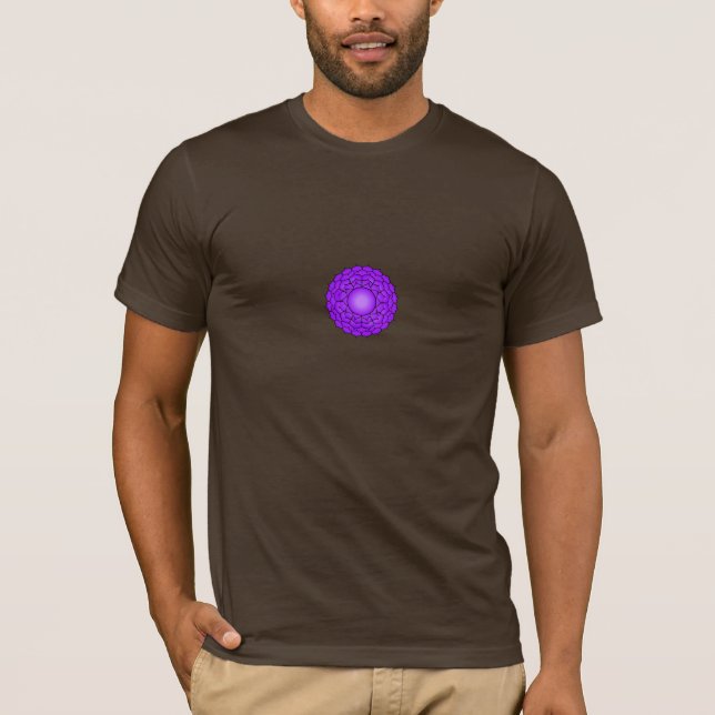 Camiseta El Chakra de la Corona (Anverso)