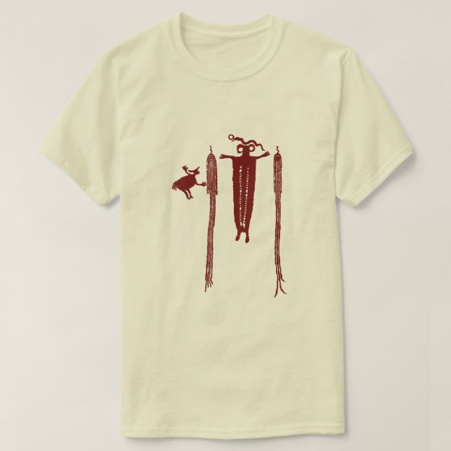 Camiseta El chamán y las guías espirituales (Diseño del anverso)