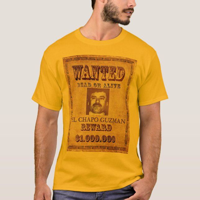Camiseta El Chapo Guzman T-Shirt (Anverso)