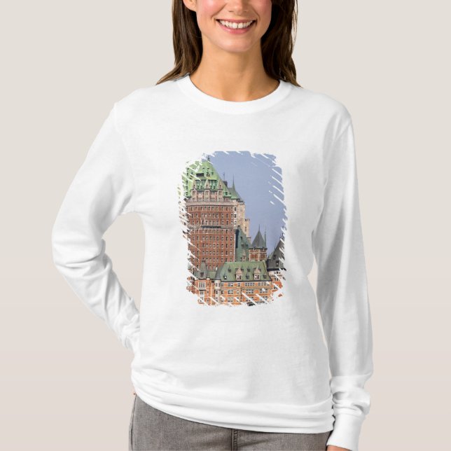 Camiseta El Chateau Frontenac en Quebec City, Canadá. (Anverso)