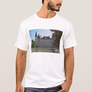 Camiseta El Chateau Pichon Longueville Baron y el estanque