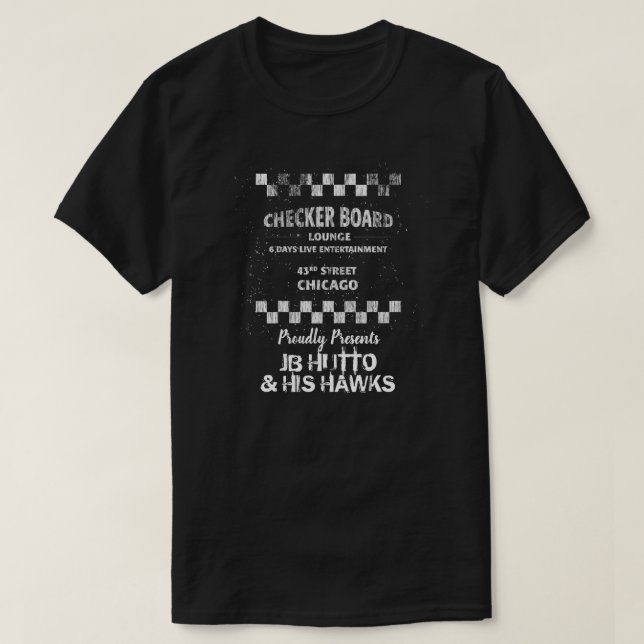 Camiseta El Checkerboard Lounge (Diseño del anverso)