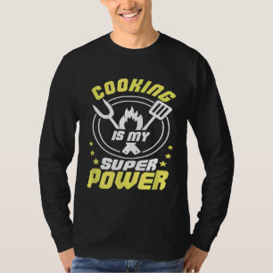Camiseta El Chef Culinario Baker Cook Grill Master Cooking