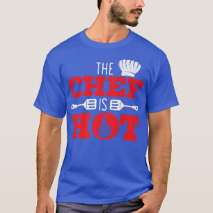 Camiseta El Chef Es El Maestro De Cocina Caliente Chef Gorr