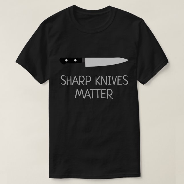 Camiseta El Chef Sharp Knives Materia (Diseño del anverso)