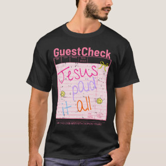 Camiseta El chequeo invitado Jesús lo pagó todo el divertid