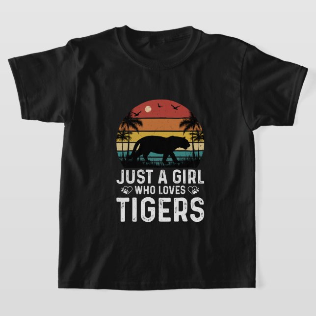 Camiseta El chica ama a los tigres (Distribución)