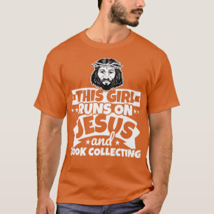 Camiseta El chica corre sobre Jesús y la colección de libro