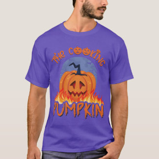 Camiseta El chica de la Calabaza de Cocina Halloween
