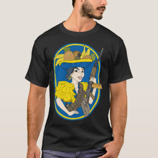 Camiseta El Chica De La República De Banana Se Va De Banana