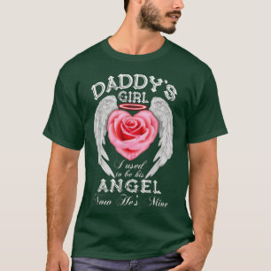 Camiseta El chica de papá era su ángel, el mío