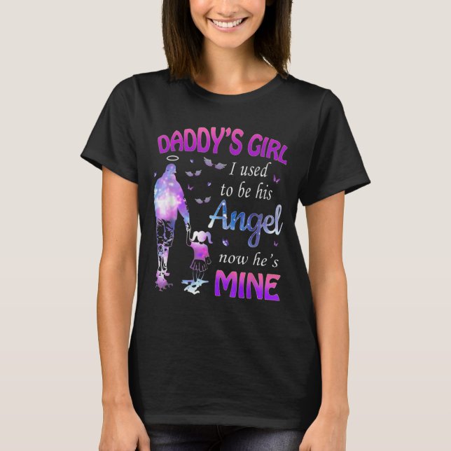 Camiseta El Chica de papá que solía ser su ángel (Anverso)