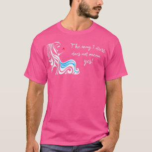 Camiseta El Chica de poder de las mujeres de la del femini